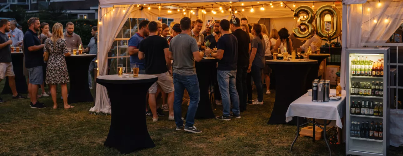 Verjaardag organiseren met Partytentverhuur Parkstad