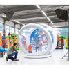 Snowglobe opblaasbaar Snowglobe opblaasbaar
