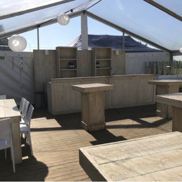 Statafel vierkant 80×80 cm Statafel vierkant 80×80 cm