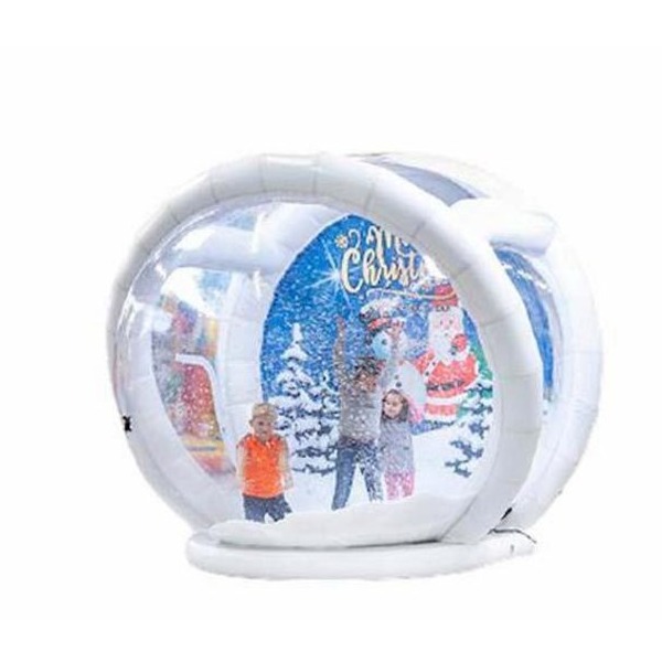 Snowglobe opblaasbaar Snowglobe opblaasbaar