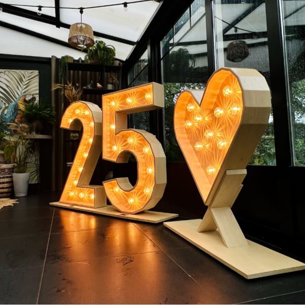 Lichtletters XL 100 cm Lichtletters XL 100 cm