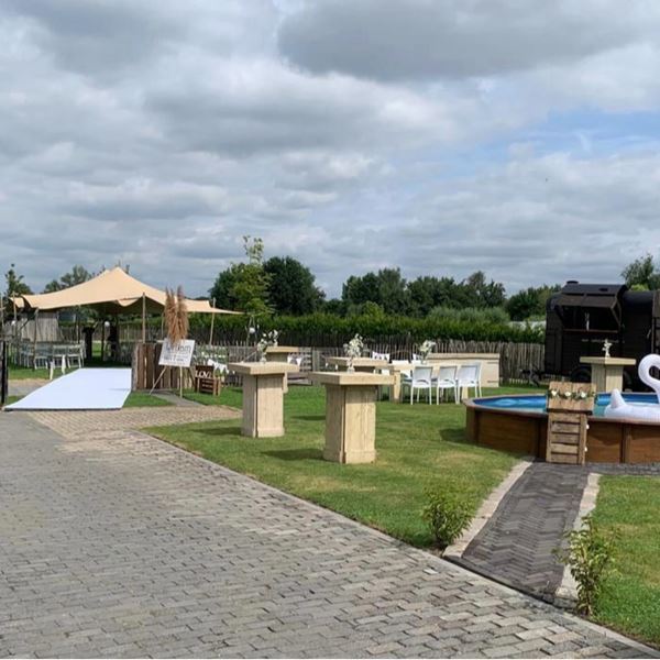 Statafel vierkant 80×80 cm Statafel vierkant 80×80 cm